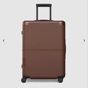 LIKE NEW July Checked Expandable 〰️ Chocolate Brown *Sold Out Limited Run*